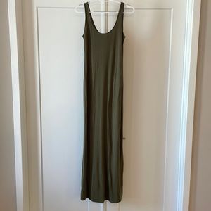 Olive Green Maxi Dress